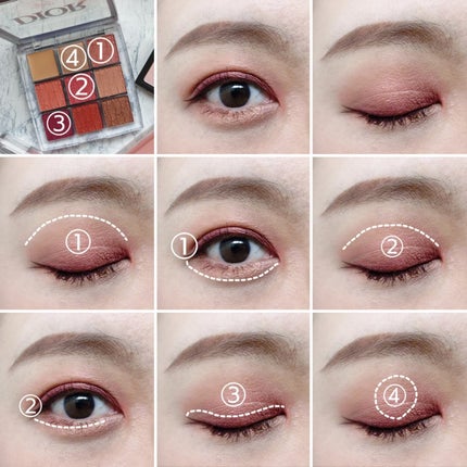 ディオール バックステージ アイ パレット/Dior/アイシャドウパレットを使ったクチコミ(4枚目)