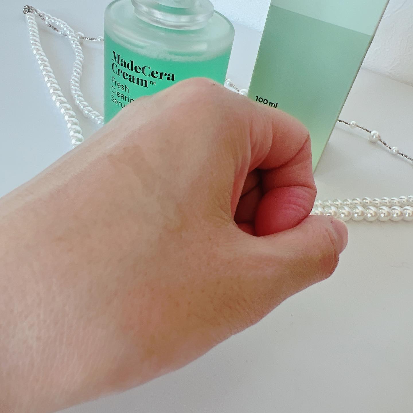 マデセラフレッシュクリアリングアンプル 100ml/SKINRx LAB/美容液を使ったクチコミ（3枚目）