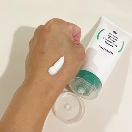 Green sprout deep cleansing foam/suiskin/洗顔フォームを使ったクチコミ(3枚目)
