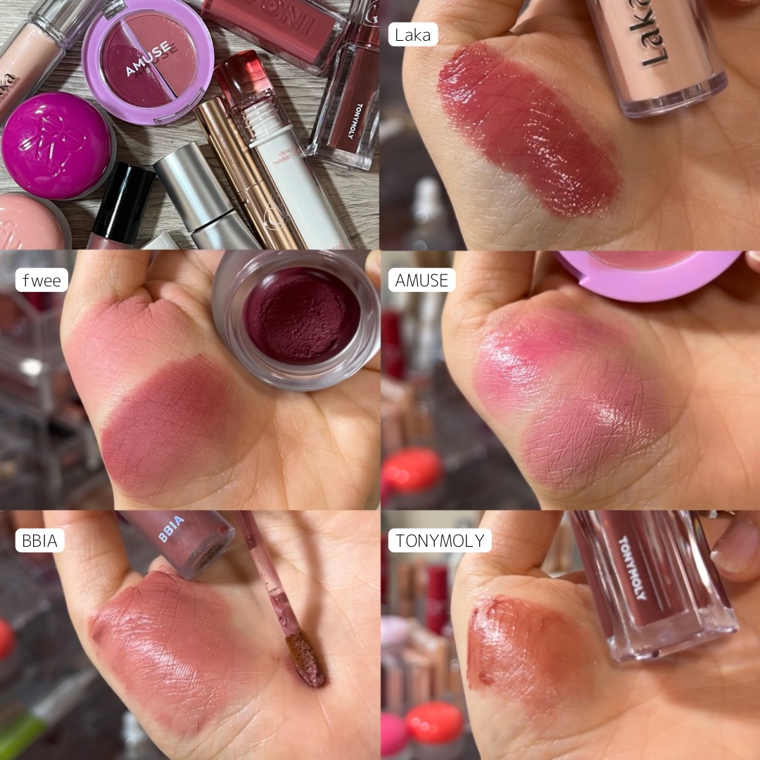 リップ＆チークヘルシーバーム/AMUSE/ジェル・クリームチークを使ったクチコミ（2枚目）