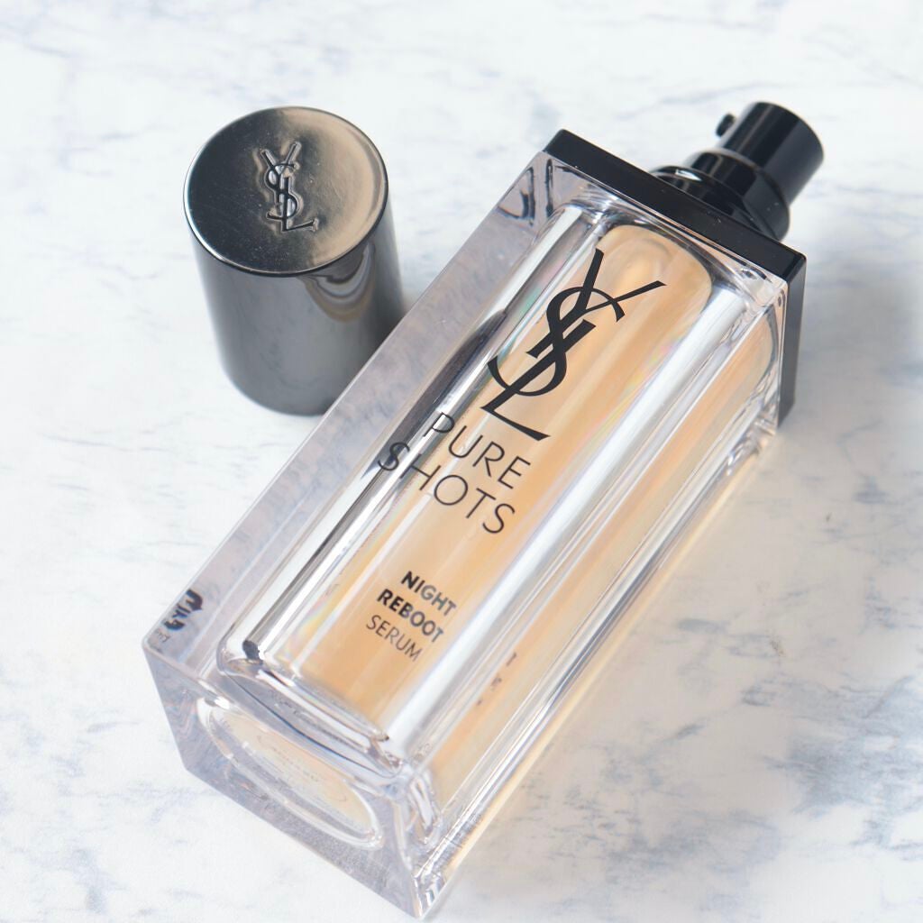 ピュアショット ナイト リチャージセラム/YVES SAINT LAURENT BEAUTE/美容液を使ったクチコミ(3枚目)