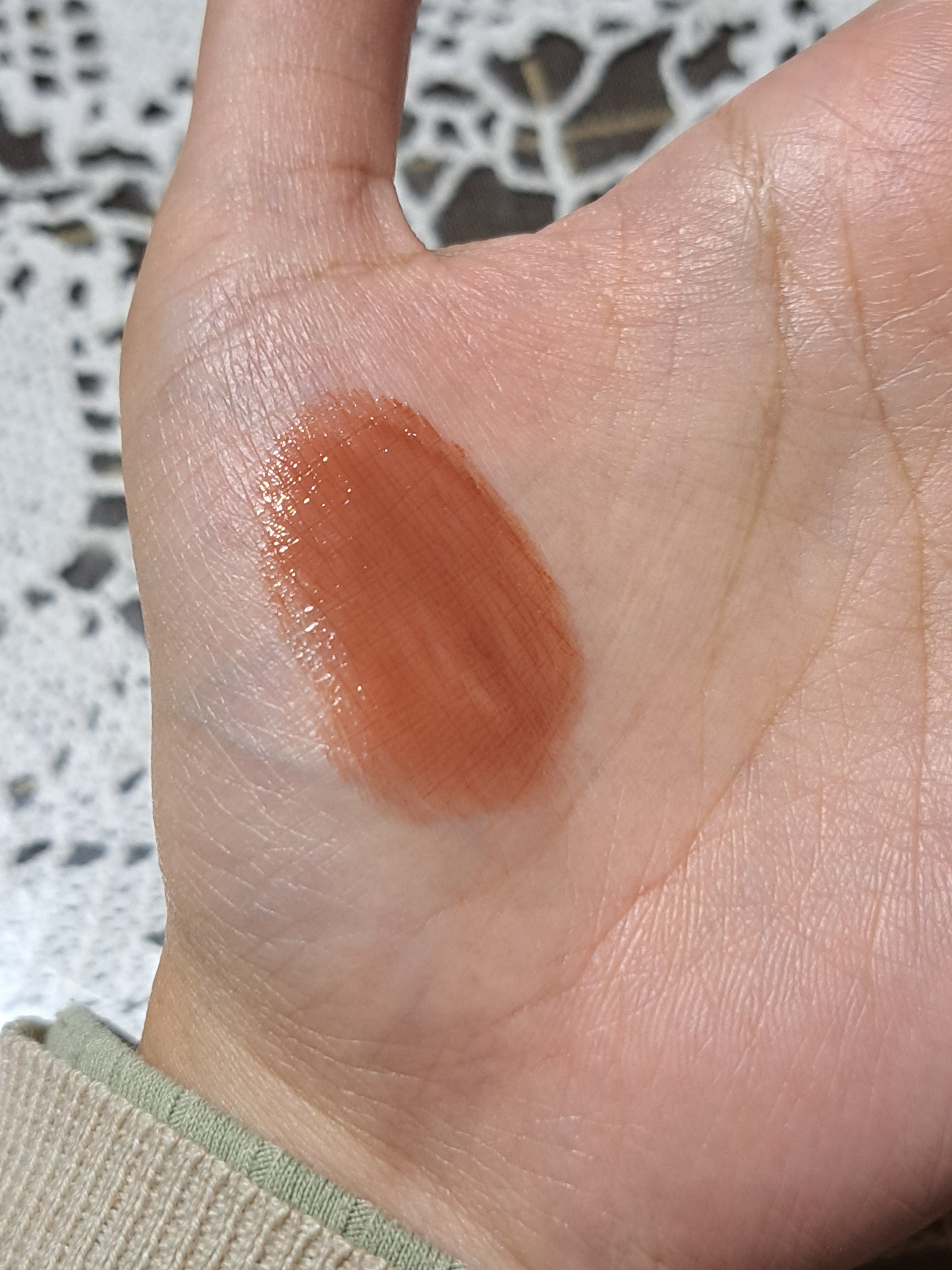 むちぷるティント 01 バタースコッチ/キャンメイク/リップティントを使ったクチコミ（3枚目）