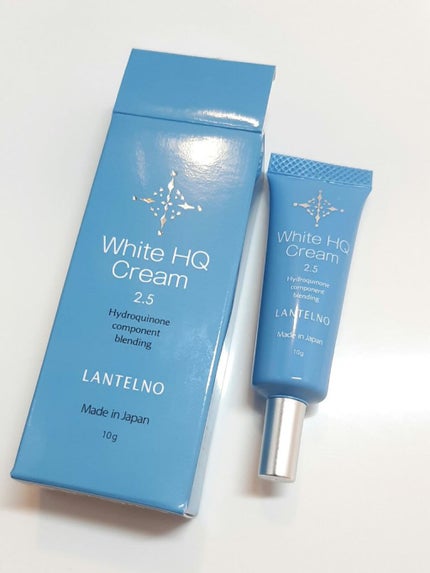 ハイドロキノン2.5%配合ランテルノホワイトHQクリーム/LANTELNO/フェイスクリームを使ったクチコミ(2枚目)