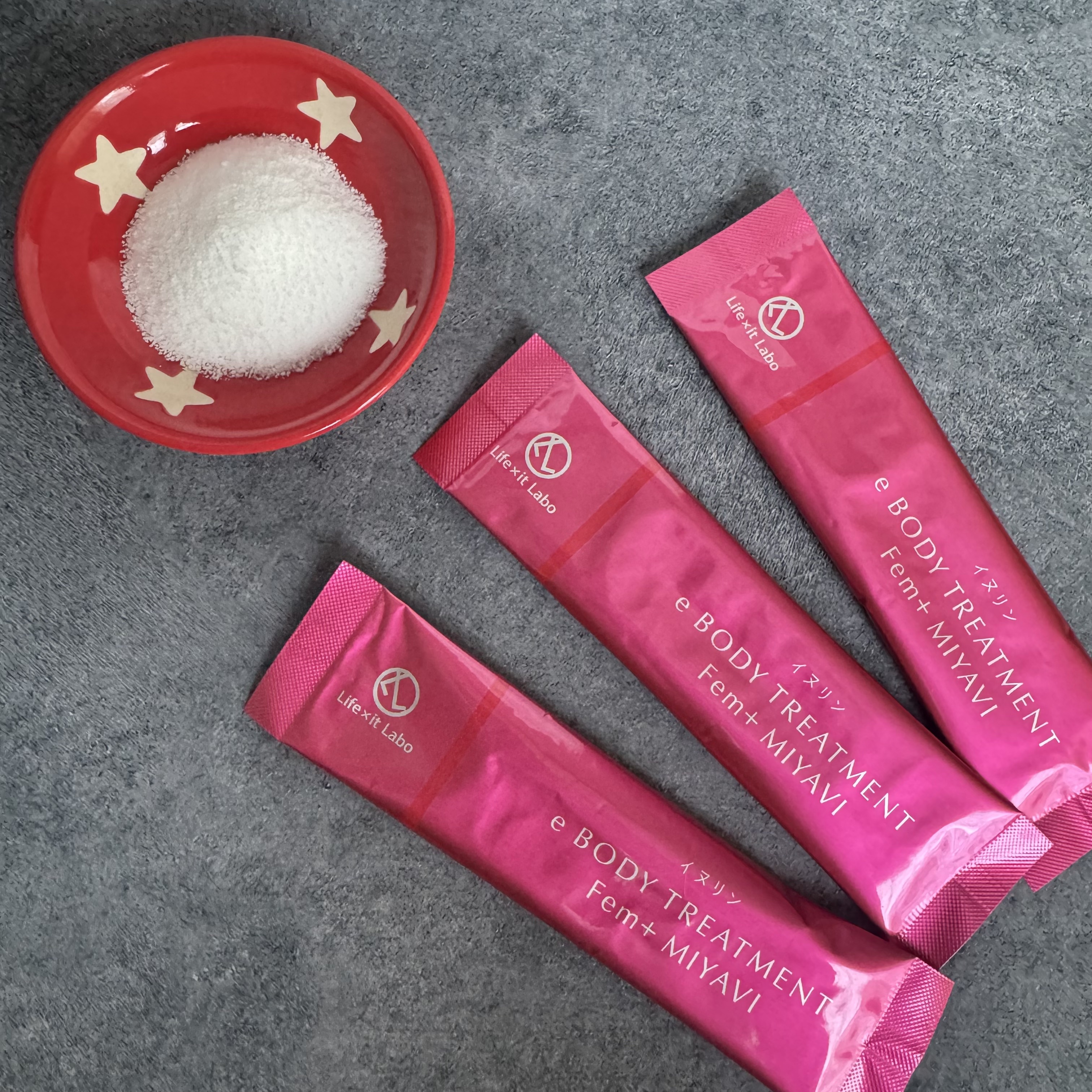 イヌリン e BODY TREATMENT Fem+ MIYAVI/イヌリン/健康サプリメントを使ったクチコミ（3枚目）