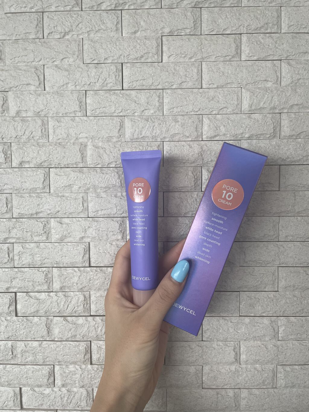 ポアーテンクリーム/DEWYCEL/化粧下地を使ったクチコミ（1枚目）