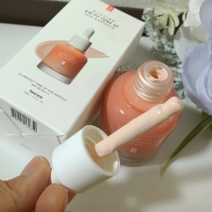 ピルソ グラシアエアフィットトーンアップサンアンプル SPF50 PA+++/feelxo/化粧下地を使ったクチコミ(5枚目)