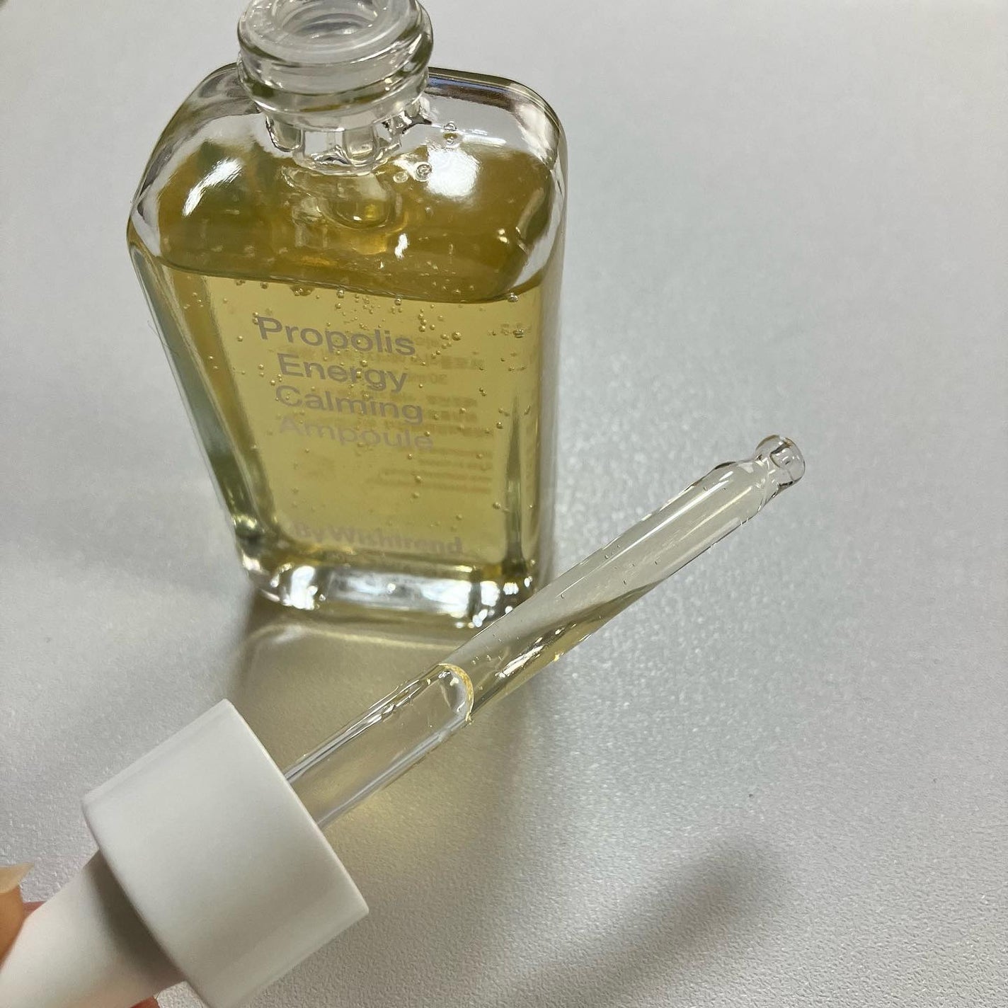 プロポリスエナジーカーミングアンプル/By Wishtrend/美容液を使ったクチコミ(2枚目)