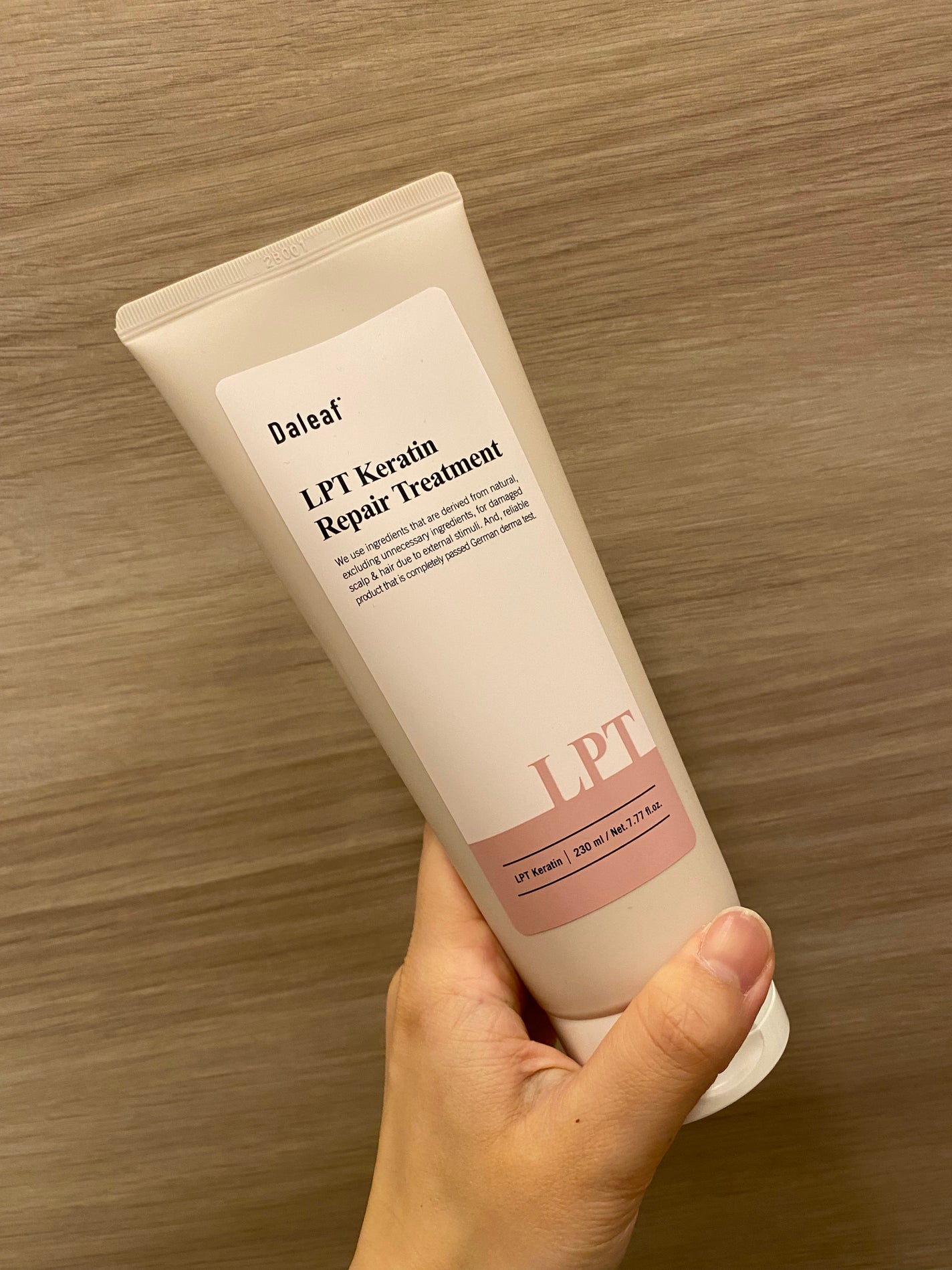 LPTケラチンリペアトリートメント/Daleaf/洗い流すヘアトリートメントを使ったクチコミ(1枚目)