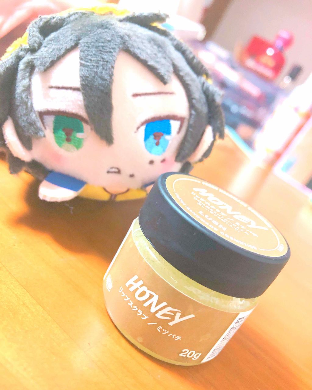 ミツバチ リップスクラブ/ラッシュ/リップスクラブを使ったクチコミ(1枚目)