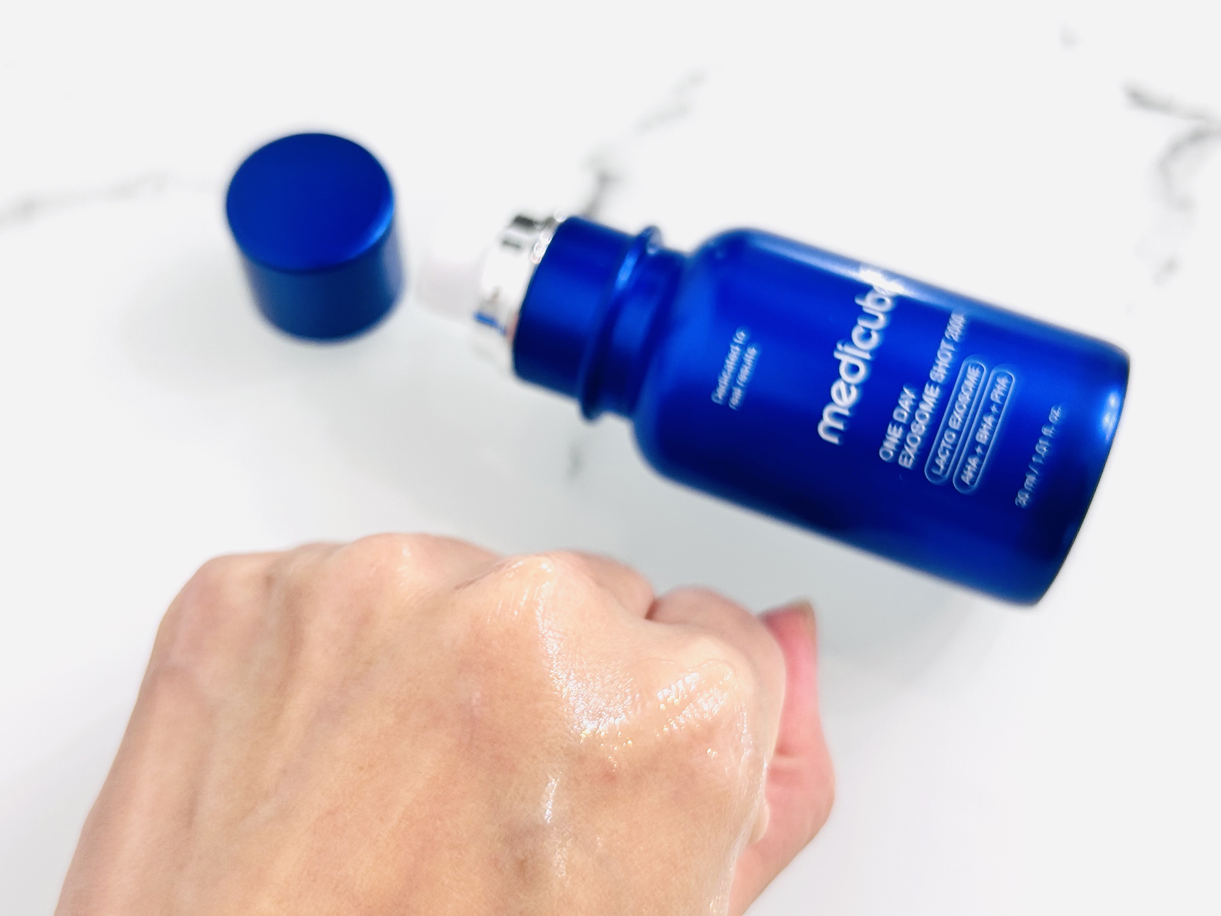 ゼロ1DAYエクソソームショット2000/MEDICUBE/美容液を使ったクチコミ（3枚目）