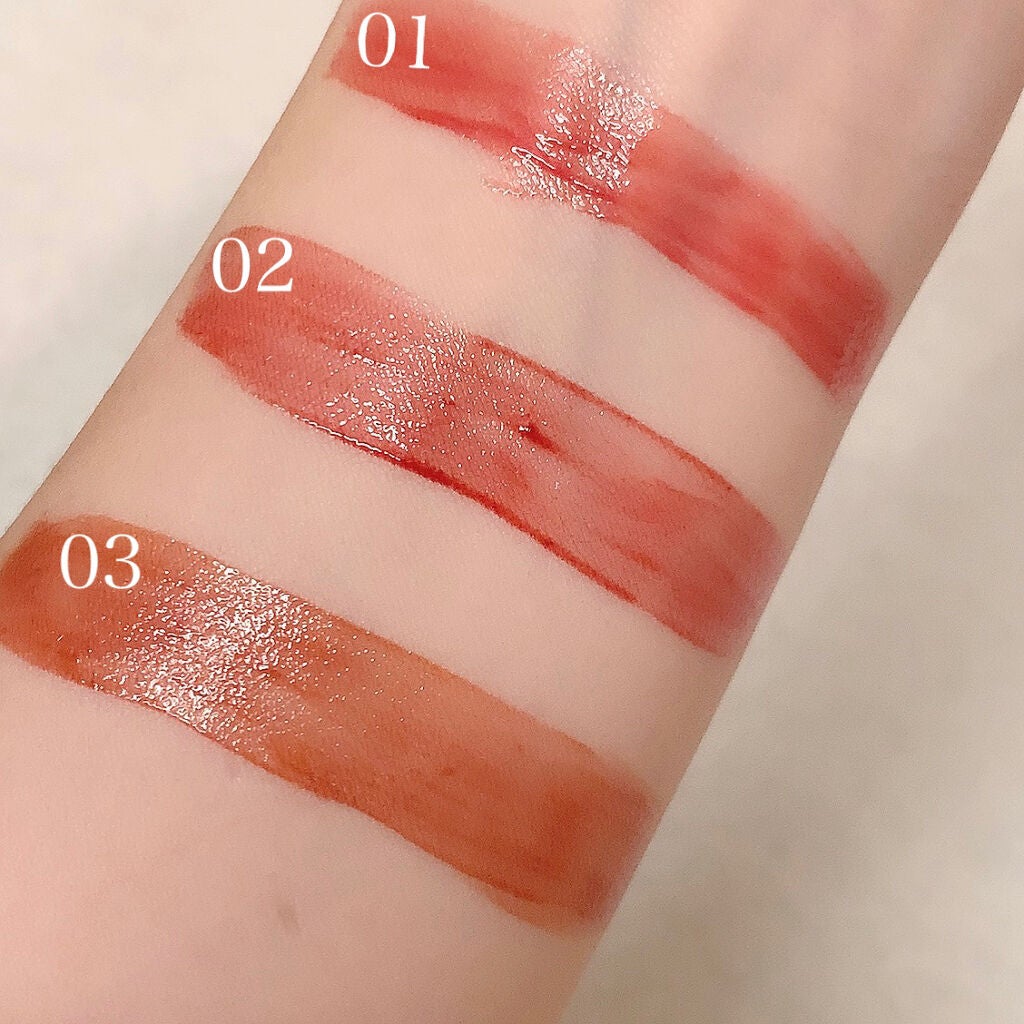 ウォータリーティントリップ/CEZANNE/リップティントを使ったクチコミ(2枚目)