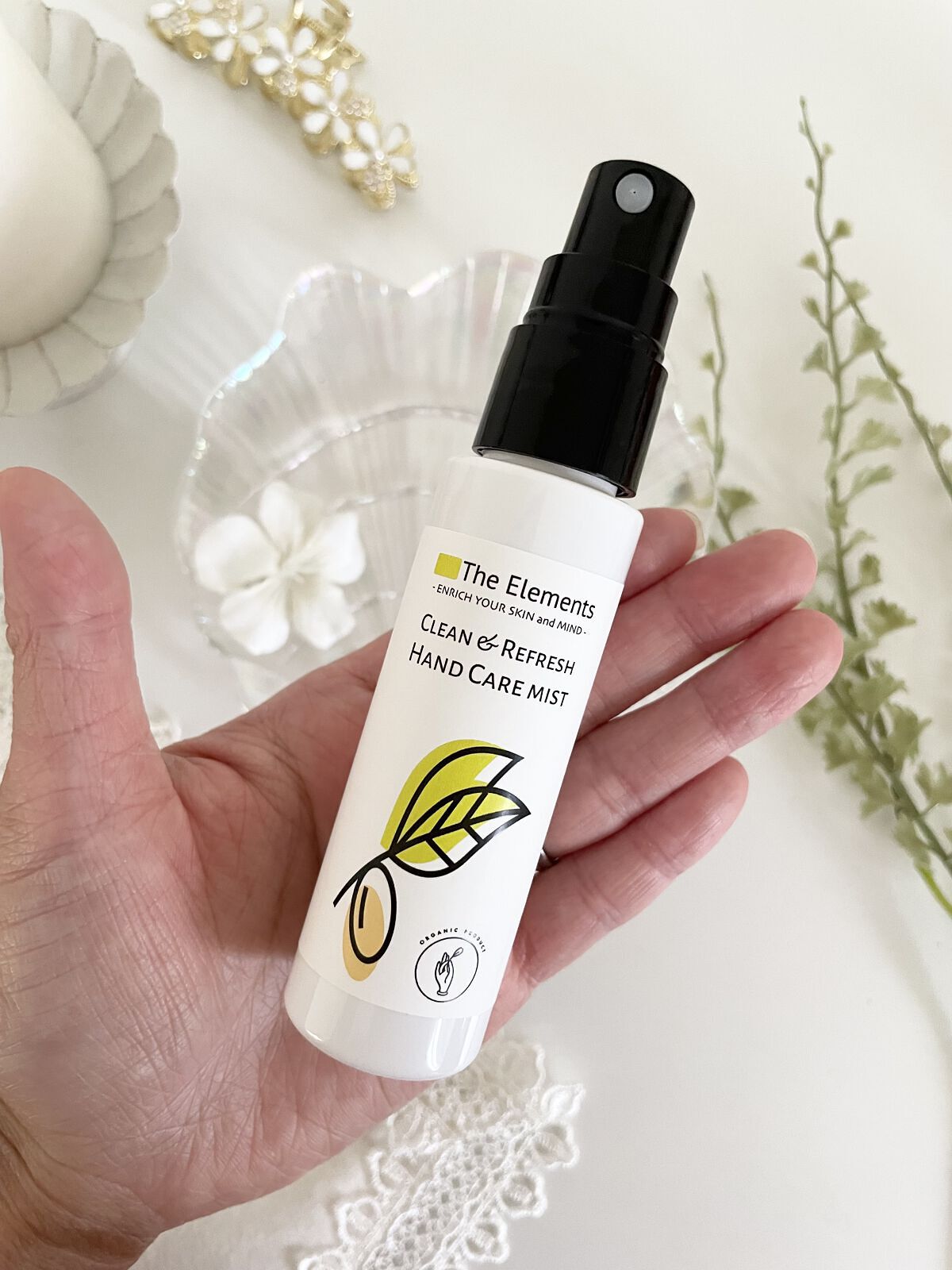 Clean & Refresh Hand Care Mist/The Elements/ハンドクリームを使ったクチコミ（2枚目）