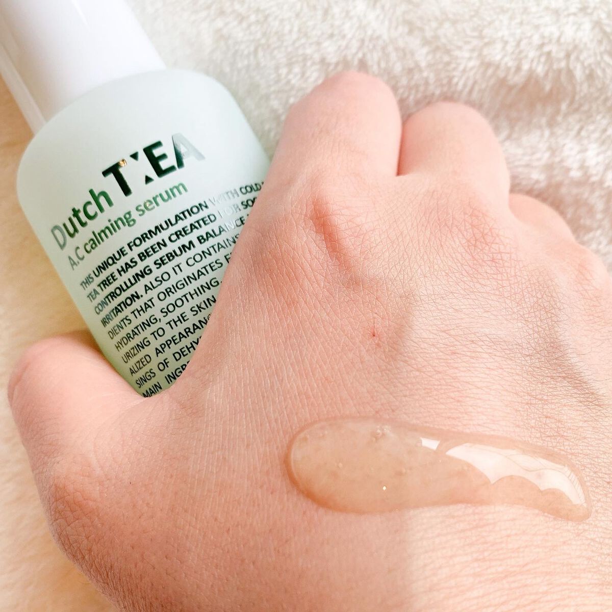 ダッチティーACカーミングセラム　/MEDIPEEL/美容液を使ったクチコミ（3枚目）