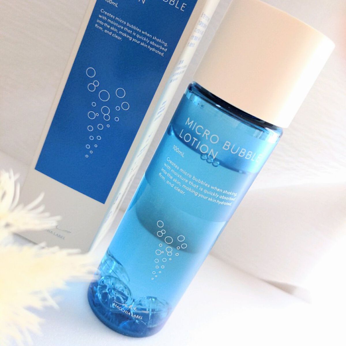 薬用マイクロバブルローション/Macchia Label/化粧水を使ったクチコミ（2枚目）