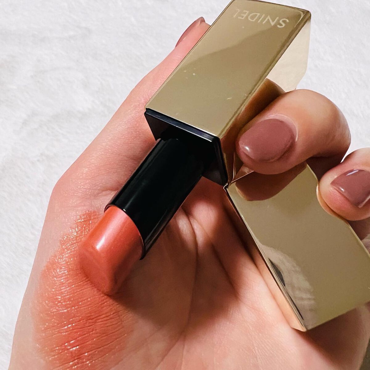 ルージュスナイデル n/SNIDEL BEAUTY/口紅を使ったクチコミ(4枚目)