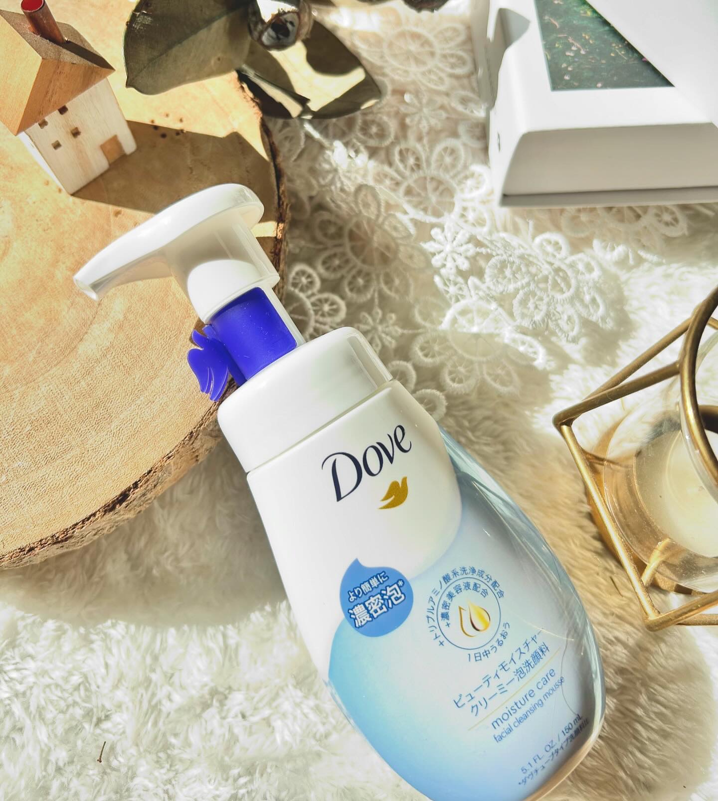 ビューティモイスチャー クリーミー泡洗顔料/ダヴ/泡洗顔を使ったクチコミ（1枚目）