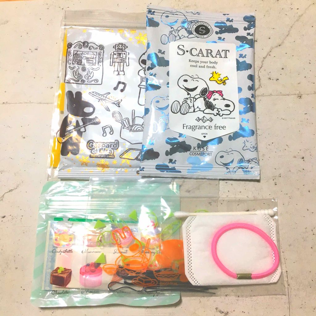 K@Boeing 787 on LIPS 「綴りまちがってますね汗porch❌→pouch⭕️#ポーチの中..」(2枚目)