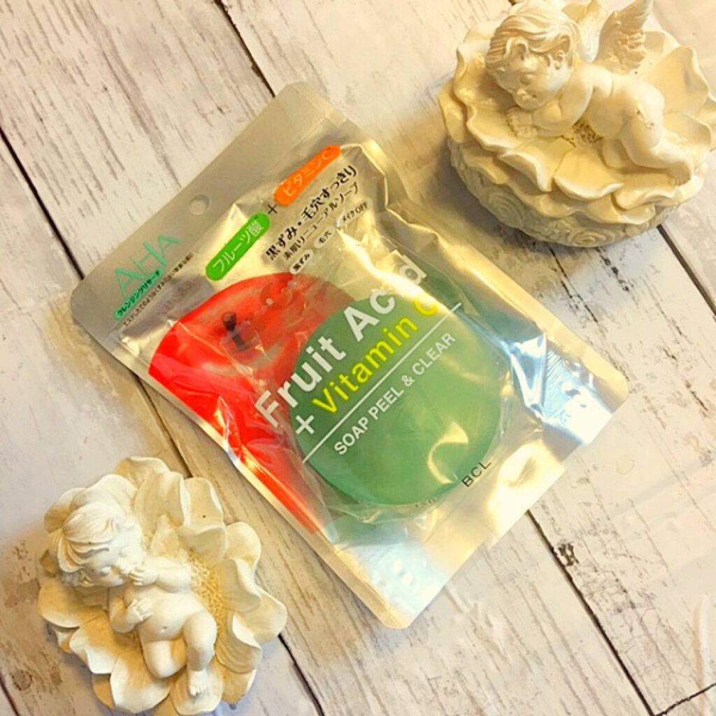 ソープ ピール&クリア/クレンジングリサーチ/洗顔石鹸を使ったクチコミ(1枚目)