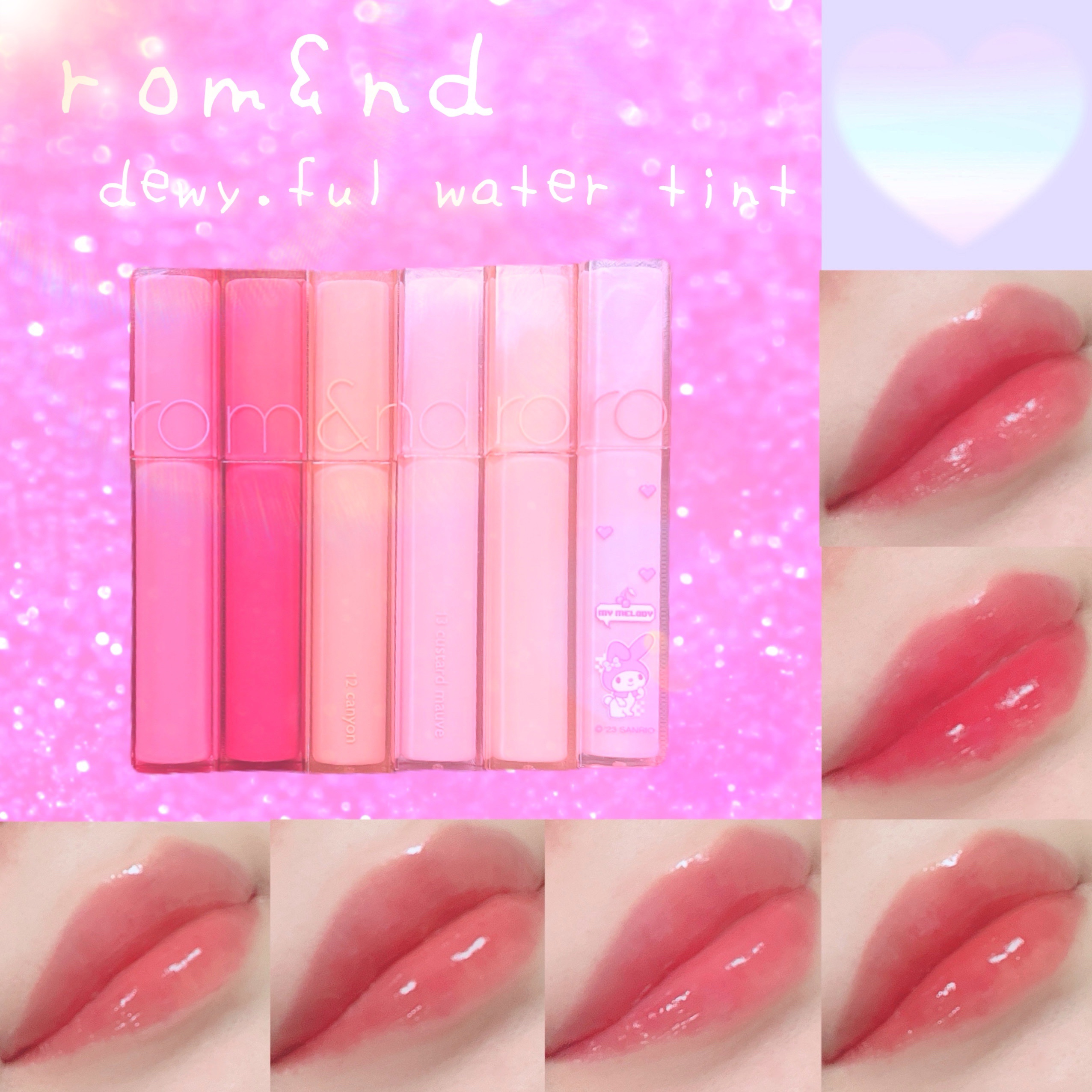 デュイフルウォーターティント/rom&nd/リップティントを使ったクチコミ（1枚目）