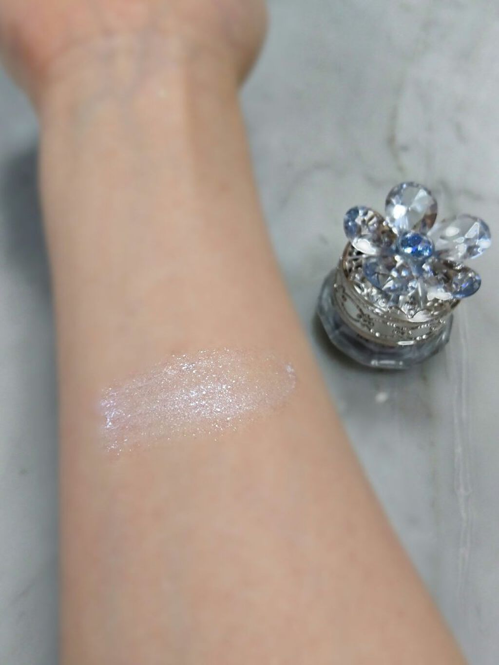 ジルスチュアート クリスタルブルーム ジェリービジュー/JILL STUART/ジェル・クリームアイシャドウを使ったクチコミ(3枚目)