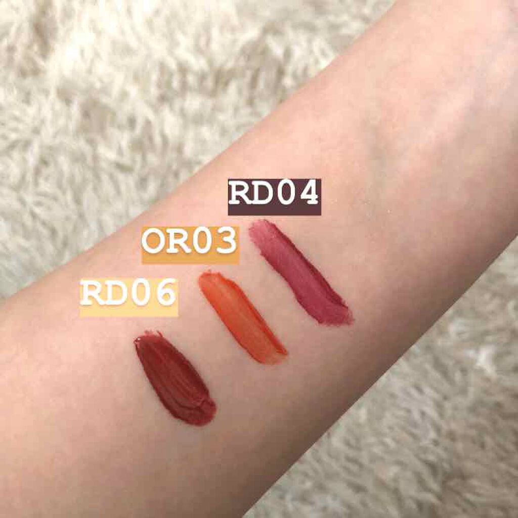 アピュー ウォーターライト ティント/A’pieu/リップティントを使ったクチコミ（2枚目）