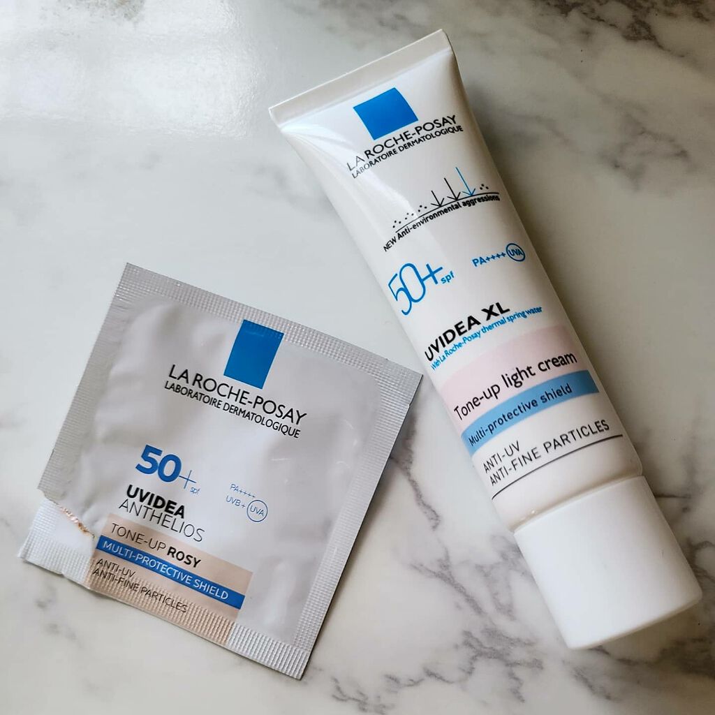 UVイデア XL プロテクショントーンアップ/ラ ロッシュ ポゼ/日焼け止めクリームを使ったクチコミ（1枚目）