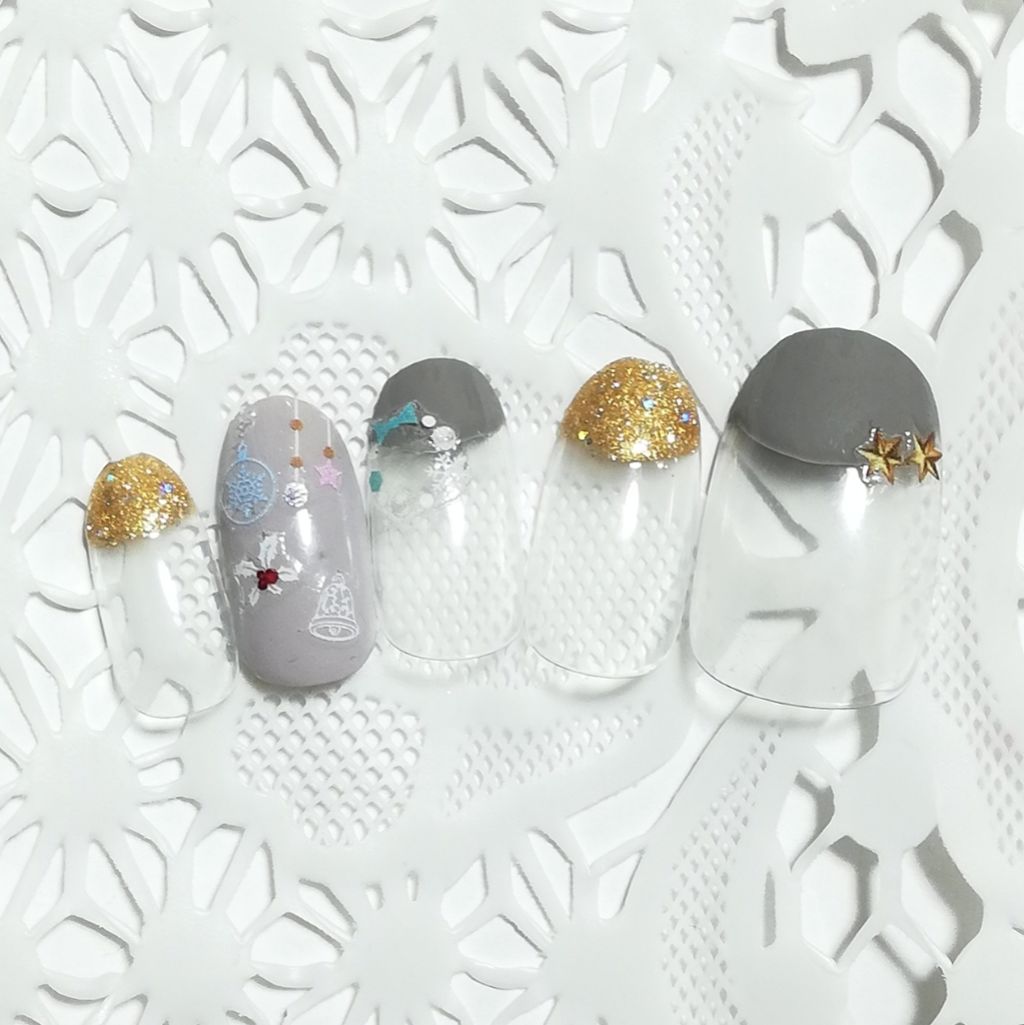 ネイルシール/DAISO/ネイルシールを使ったクチコミ（1枚目）