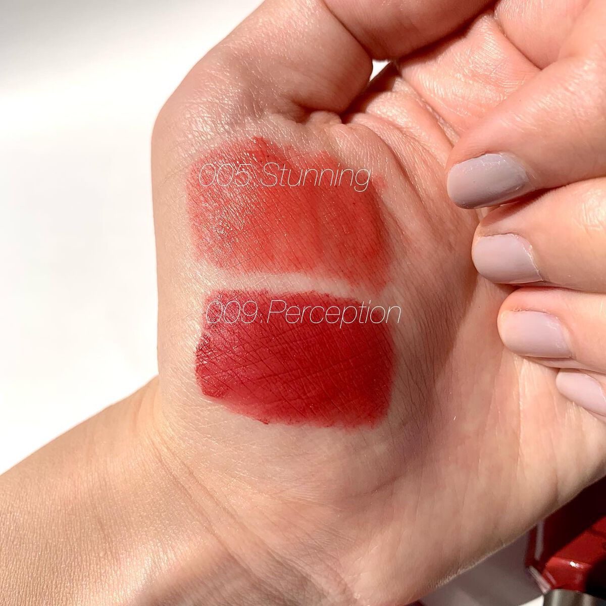 オブジェリキッド/MUZIGAE MANSION/口紅を使ったクチコミ(8枚目)