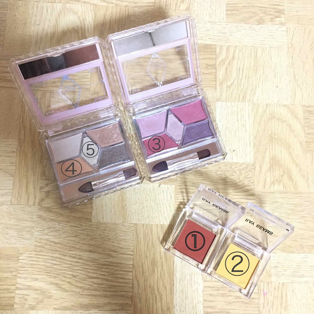 【旧品】パーフェクトスタイリストアイズ/キャンメイク/アイシャドウパレットを使ったクチコミ（2枚目）