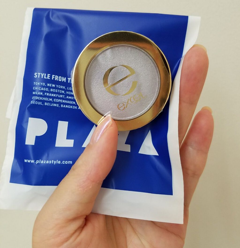 シャイニーシャドウ N/excel/単色アイシャドウを使ったクチコミ(1枚目)