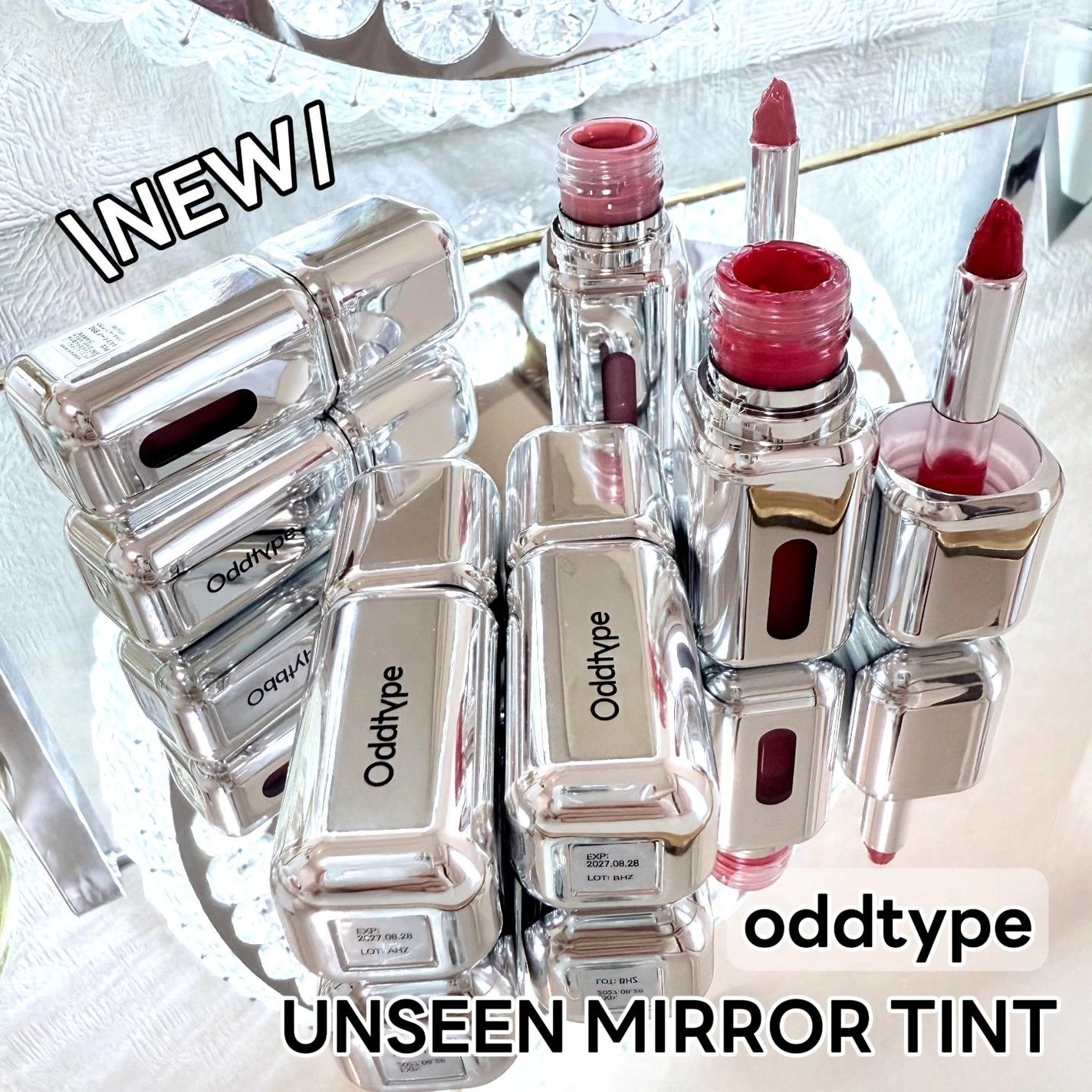 アンシーン ミラーティント/Oddtype/リップティントを使ったクチコミ(1枚目)