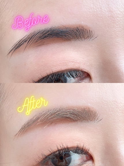 ハンオールブロウカラ/rom&nd/眉マスカラを使ったクチコミ(5枚目)