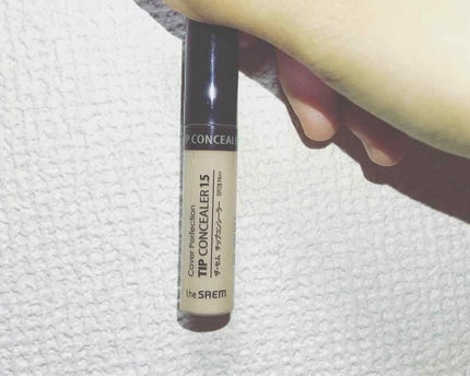 カバーパーフェクション チップコンシーラー/the SAEM/リキッドコンシーラーを使ったクチコミ(1枚目)