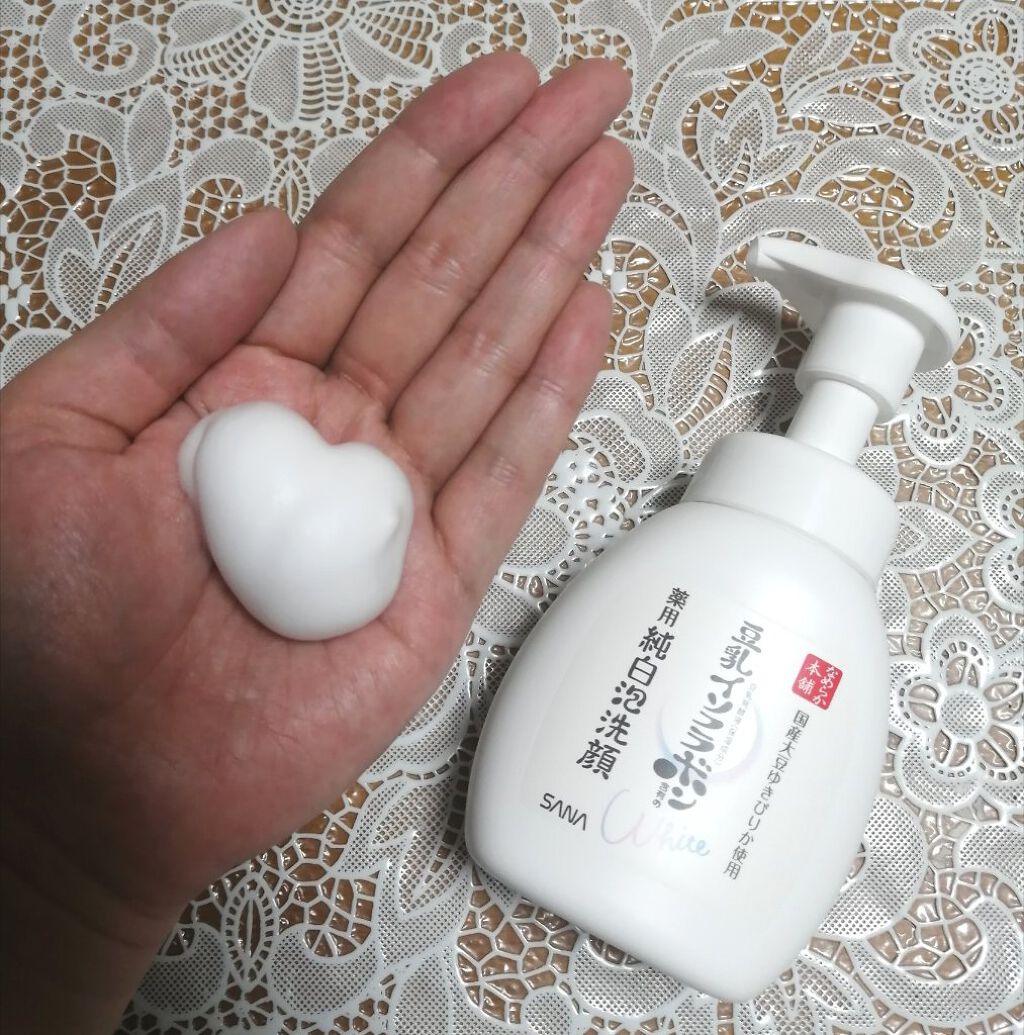 薬用泡洗顔/なめらか本舗/泡洗顔を使ったクチコミ（2枚目）