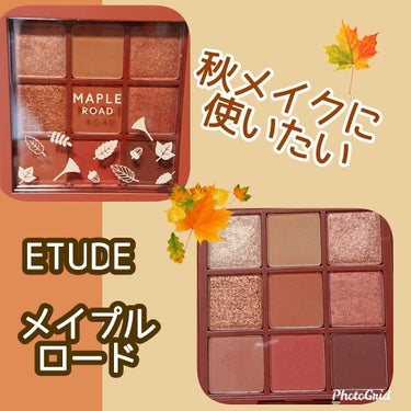 プレイカラーアイシャドウ メープルロード/ETUDE/アイシャドウパレットを使ったクチコミ（1枚目）