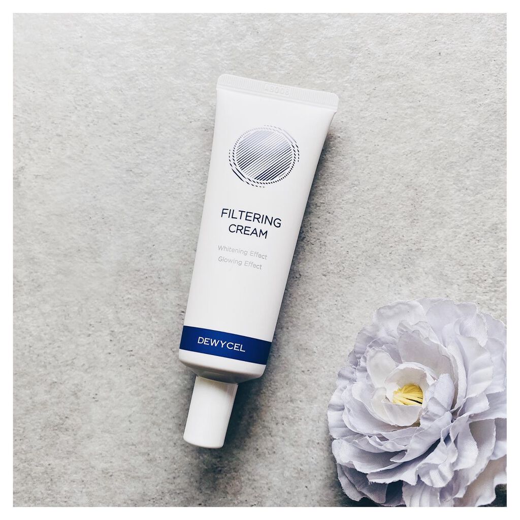 フィルタリングクリーム/DEWYCEL/日焼け止めクリームを使ったクチコミ（1枚目）