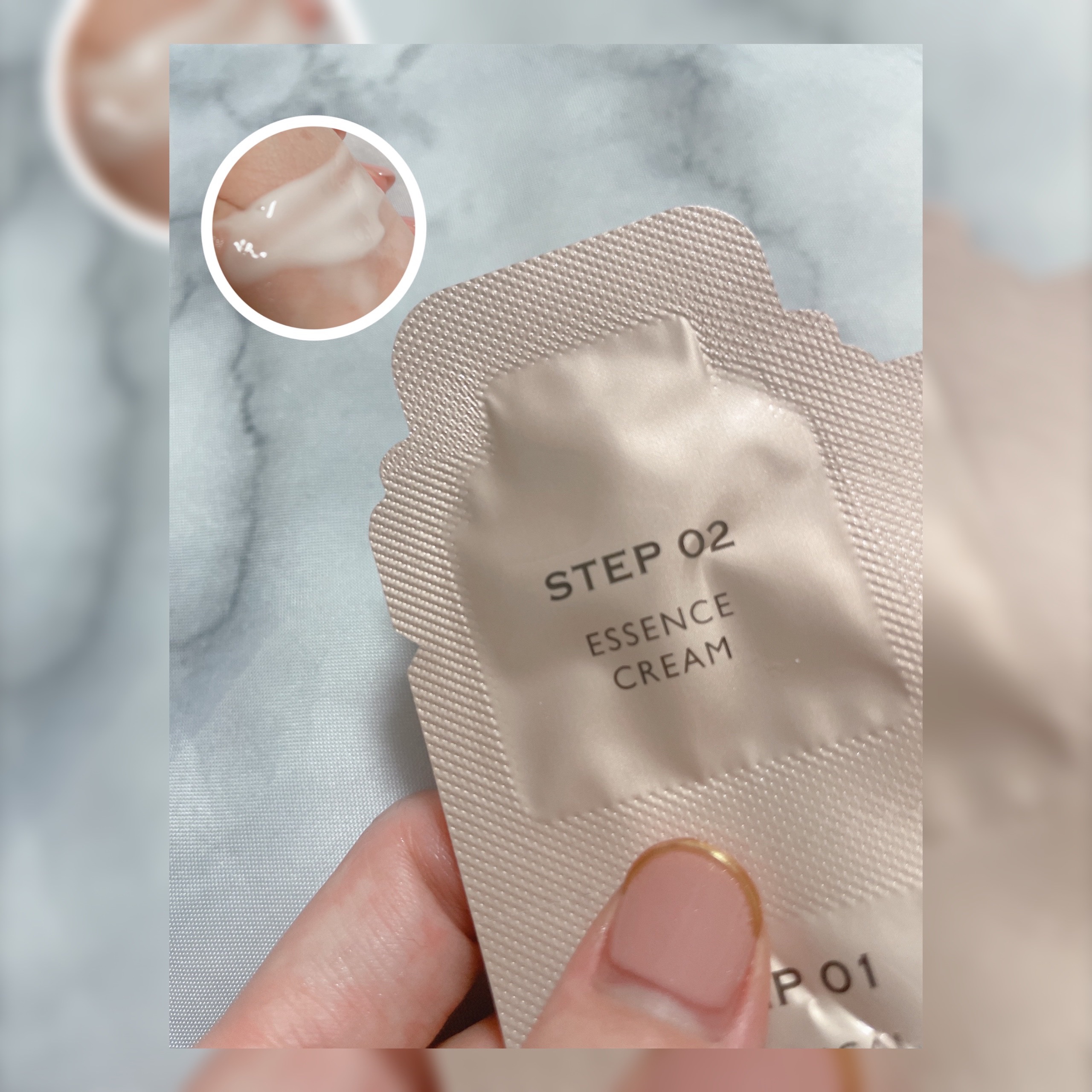 ルミナスマスク   (ケアクリーム付き) /cerXcer/シートマスク・パックを使ったクチコミ（3枚目）