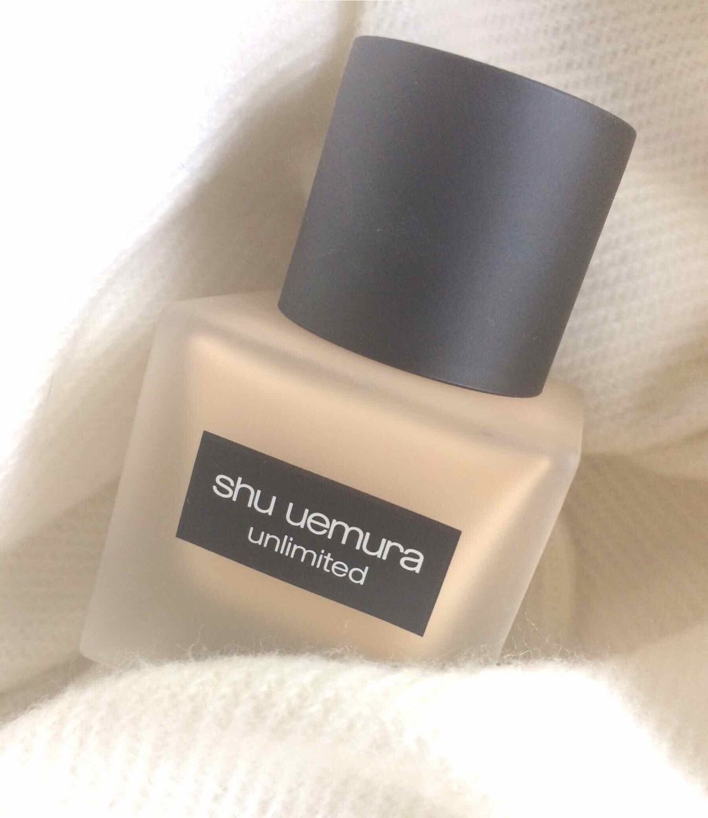 (旧)アンリミテッド ラスティング フルイド/shu uemura/リキッドファンデーションを使ったクチコミ(1枚目)