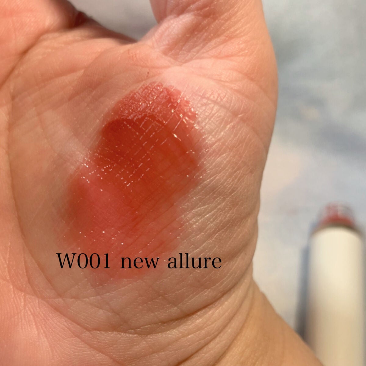 ムードインハンサーウォーターリキッドグロウ/hince/口紅を使ったクチコミ(2枚目)