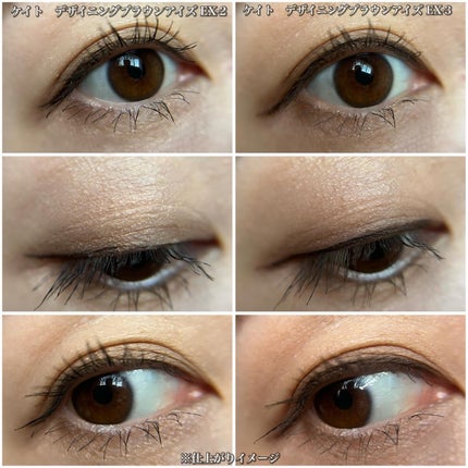 デザイニングブラウンアイズ/KATE/アイシャドウパレットを使ったクチコミ(5枚目)