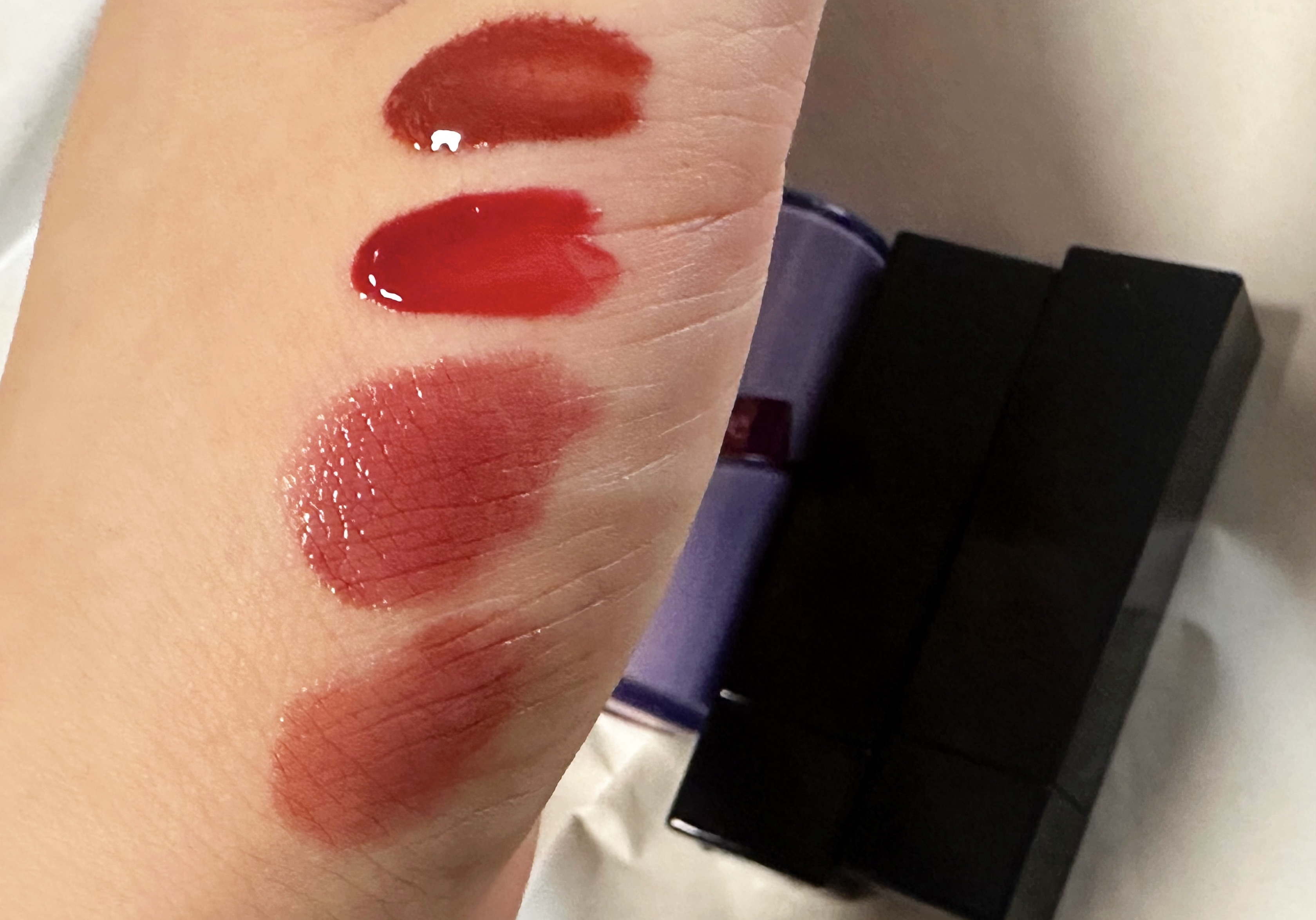 ロウグロウジェルティント/hince/リップティントを使ったクチコミ（2枚目）