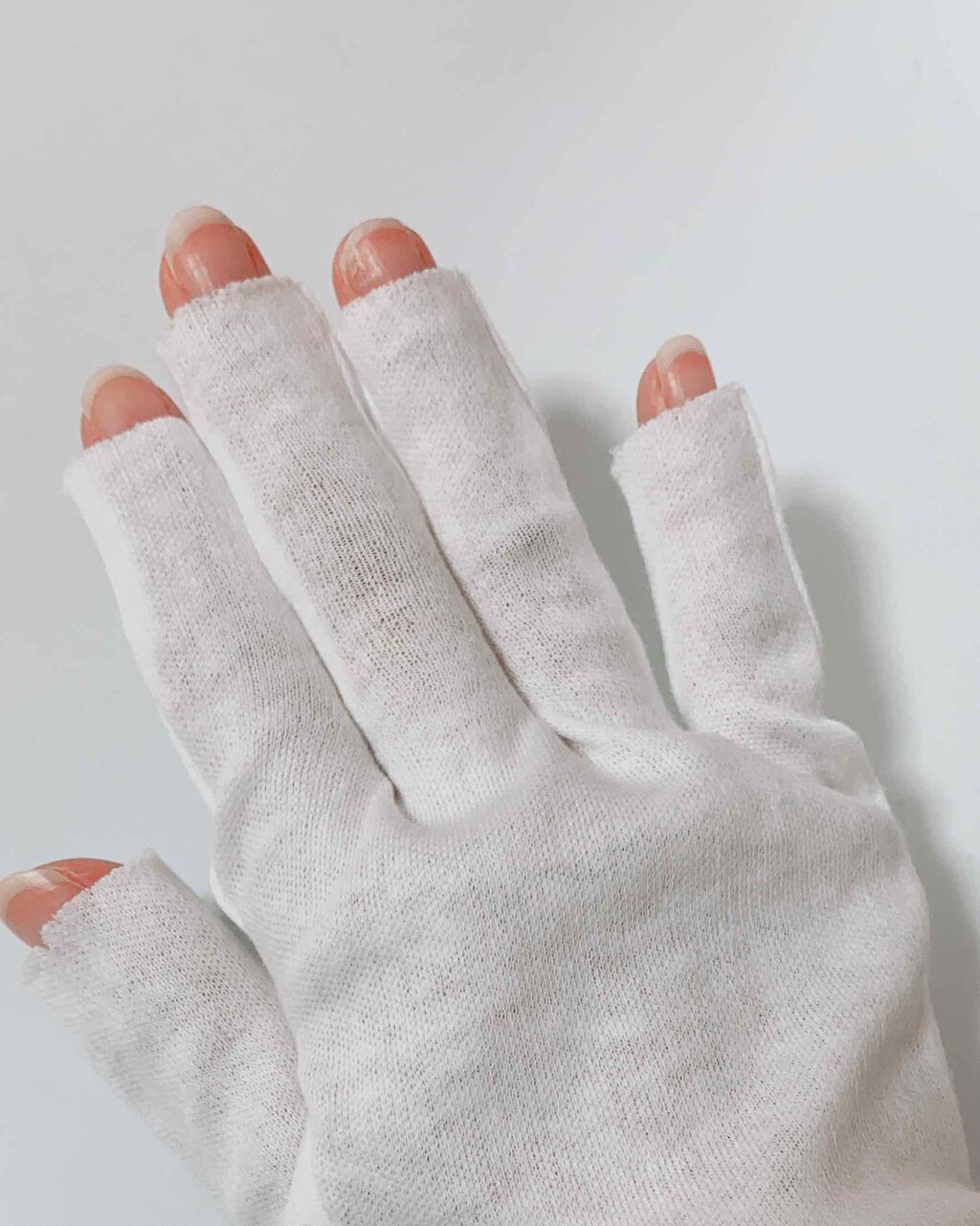 おやすみ手袋/セリア/ハンドクリームを使ったクチコミ(2枚目)