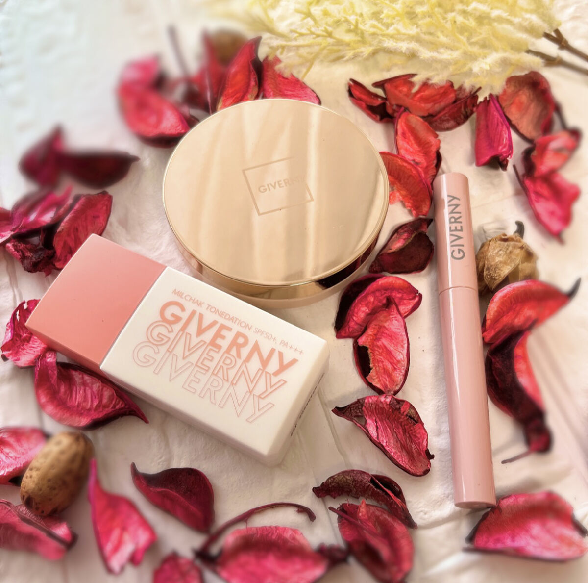 密着カバークッション/GIVERNY/クッションファンデーションを使ったクチコミ（1枚目）