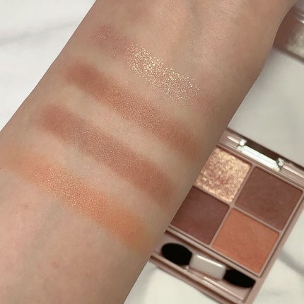 シルキースフレアイズ(マットタイプ)/キャンメイク/アイシャドウパレットを使ったクチコミ(3枚目)