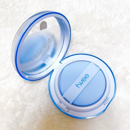 フィー クッションガラス ナチュラル/fwee/クッションファンデーションを使ったクチコミ(2枚目)