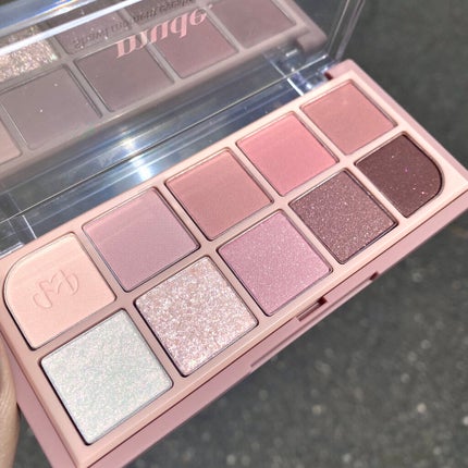 MDショールモーメント アイシャドウパレット/mude/アイシャドウパレットを使ったクチコミ(3枚目)