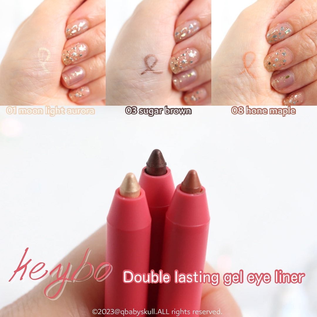 ダブルラスティングジェルライナー/keybo/ジェルアイライナーを使ったクチコミ(10枚目)