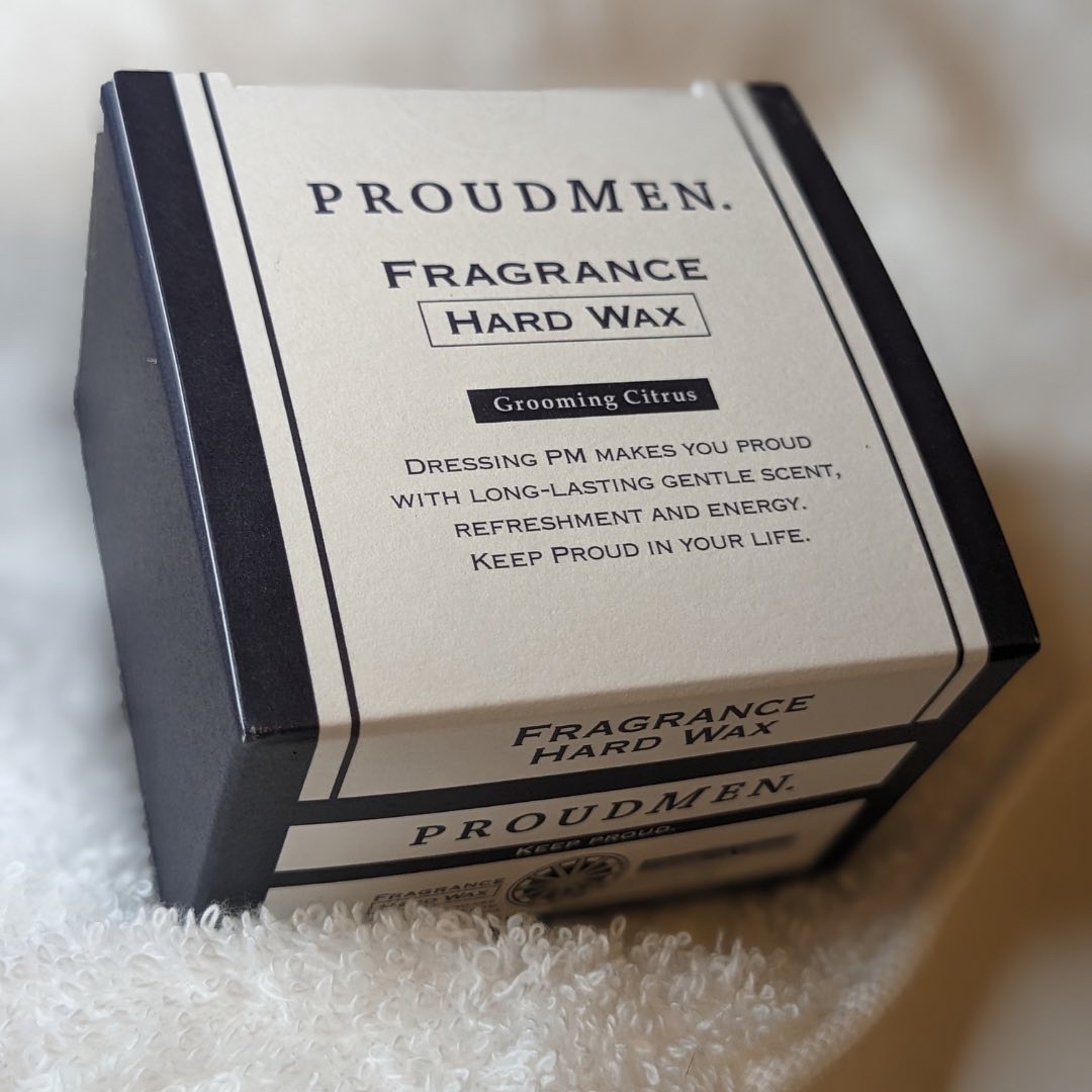 フレグランスハードワックス/プラウドメン/ヘアワックス・クリームを使ったクチコミ（1枚目）