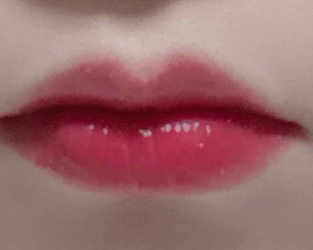 ジェルグロスリップ/CEZANNE/リップグロスを使ったクチコミ(2枚目)