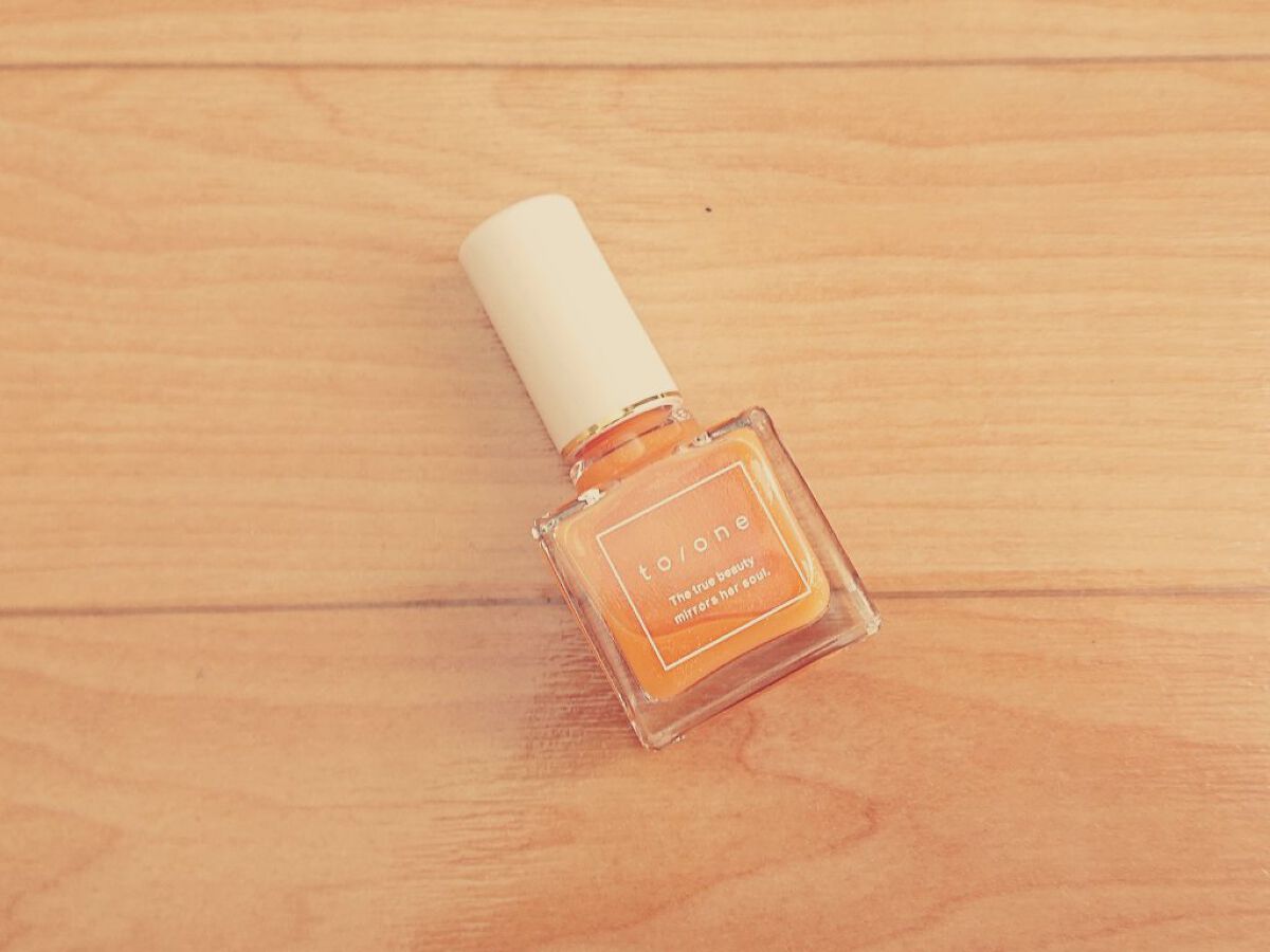 カラー トップコート/to/one/ネイルトップコートを使ったクチコミ（2枚目）
